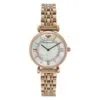 Emporio Armani Women’s Analog Stainless Steel Mother of pearl Dial 32mm Watch AR1909