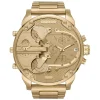 Diesel Men’s Quartz Gold Stainless Steel Gold Dial 57mm (Four Time zone) Watch DZ7399
