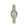 Michael Kors Women’s Quartz Two-Tone Stainless Steel Silver Dial 26mm Watch MK4815