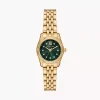 Michael Kors Lexington Gold-Tone Stainless Steel Green Dial Women’s Watch MK4842