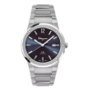 Salvatore Ferragamo F-80 Classic Black Dial Silver Steel Strap Watch for Men - SFDT02423