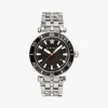 Versace Men’s Quartz Swiss Made Silver Stainless Steel Black Dial 43mm Watch VEZ300321